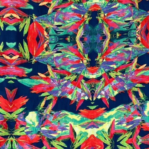 Cotton On Multicolor Lined Dress Vibrant Color and Style Women’s Size Small - Picture 5 of 6